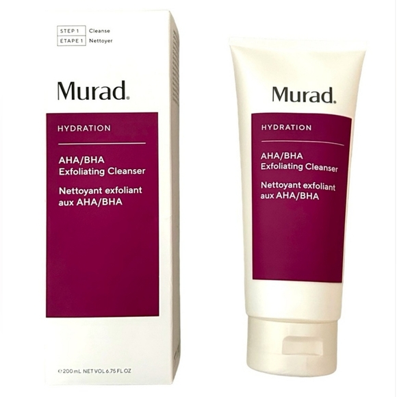 Murad Hydration AHA/BHA Exfoliating Cleanser Step 1  Size 6.75 Fl‎ Oz - Picture 1 of 4